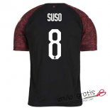 Camiseta AC Milan Tercera Equipacion 8#SUSO 2018-2019