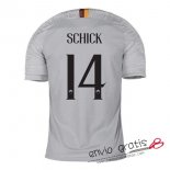 Camiseta AS Roma Segunda Equipacion 14#SCHICK 2018-2019