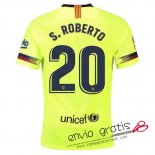 Camiseta Barcelona Segunda Equipacion 20#S.ROBERTO 2018-2019