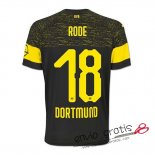 Camiseta Borussia Dortmund Segunda Equipacion 18#RODE 2018-2019