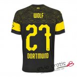 Camiseta Borussia Dortmund Segunda Equipacion 27#WOLF 2018-2019