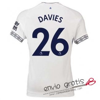 Camiseta Everton Tercera Equipacion 26#DAVIES 2018-2019