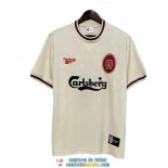 Camiseta Liverpool Retro Segunda Equipacion 1996 1997