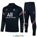 PSG x Jordan Sudadera De Entrenamiento Royal + Pantalon Royal 2021/2022