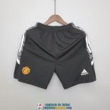 Pantalon Corto Manchester United Training Black III 2021/2022