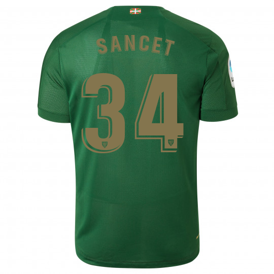 Camiseta Athletic Bilbao Segunda Equipacion 34#SANCET 2019-2020